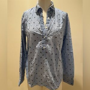 Jcrew popover shirt
